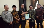 Walikota Terima Kunjungan Kepala Kantor Wilayah Sumatera Selatan Kemenkum HAM